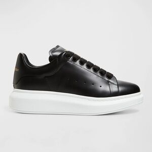 Alexander McQueen Black and White Women's Sneakers
